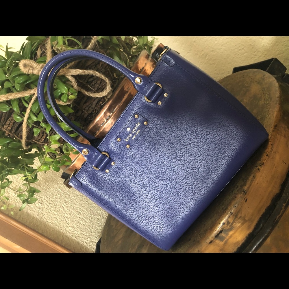 Kate Spade tote royal blue